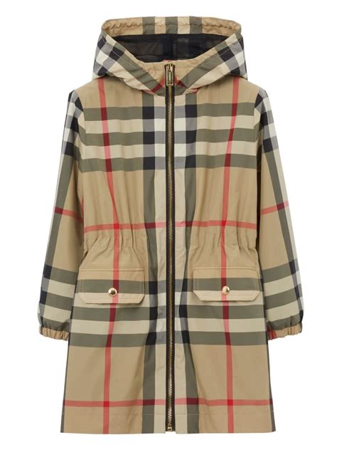 impermiabile burberry bambina